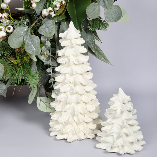 Decorative Tree - Winter White L