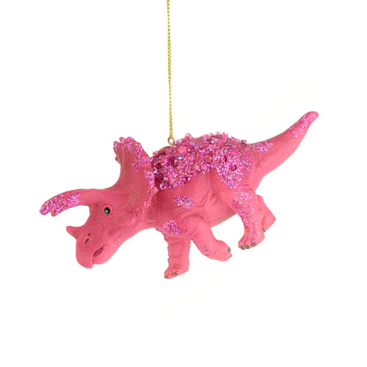 Pink Dino Tree Decoration